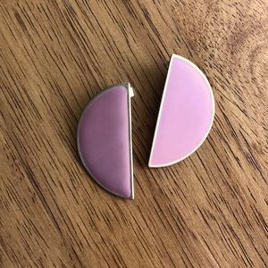 Madewell half moon earrings